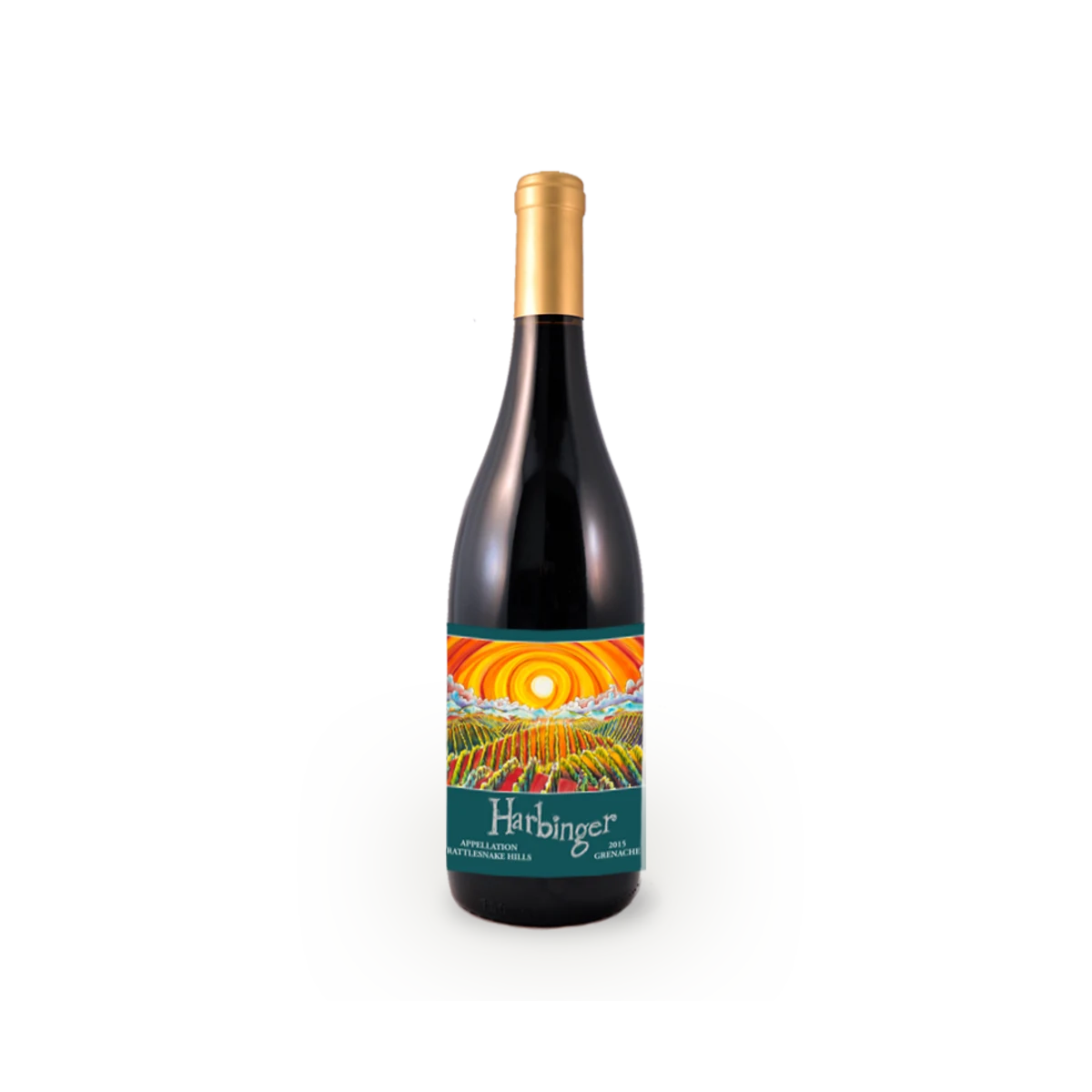 Grenache packaging featuring artwork by Todd Fischer
