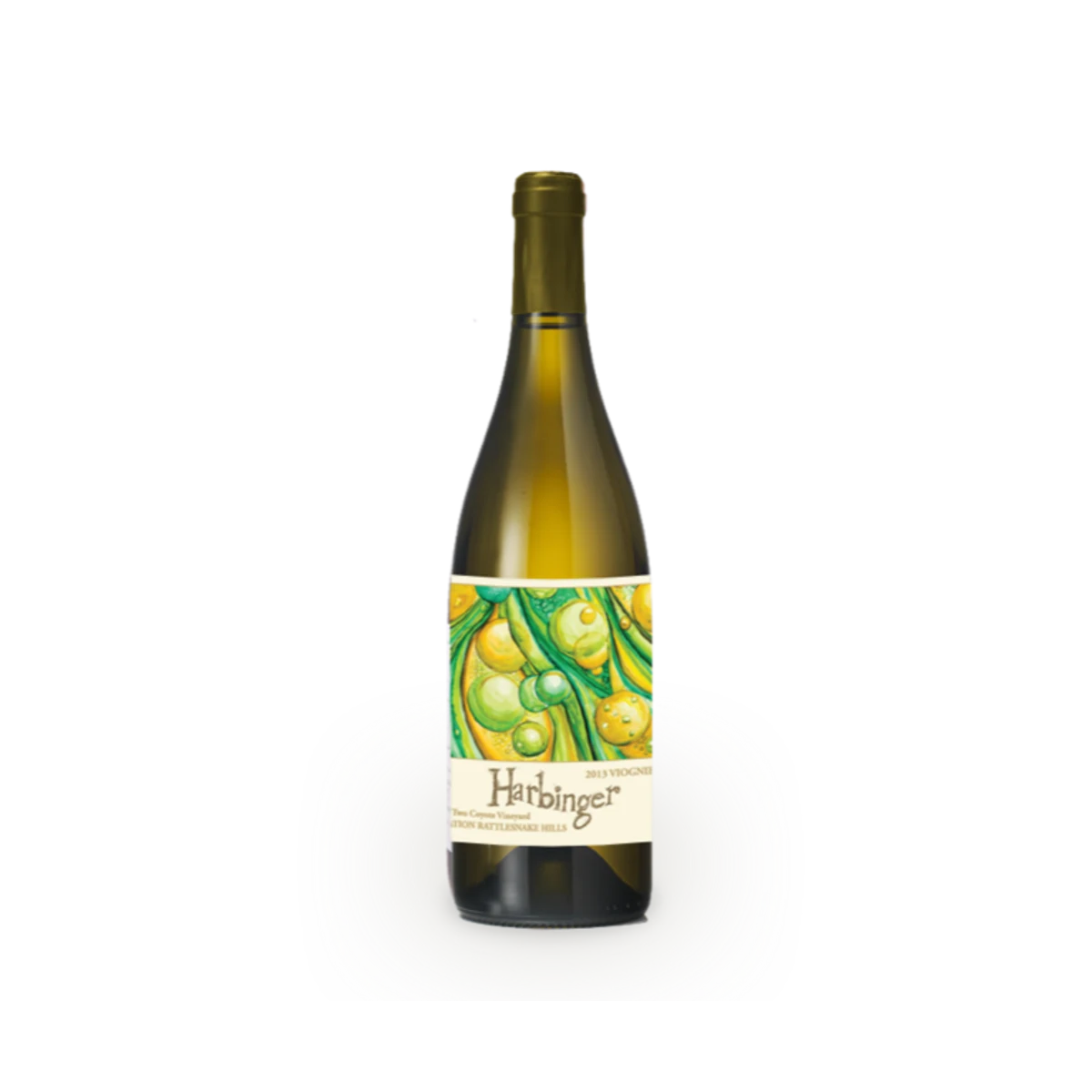 Viognier packaging featuring artwork by Todd Fischer