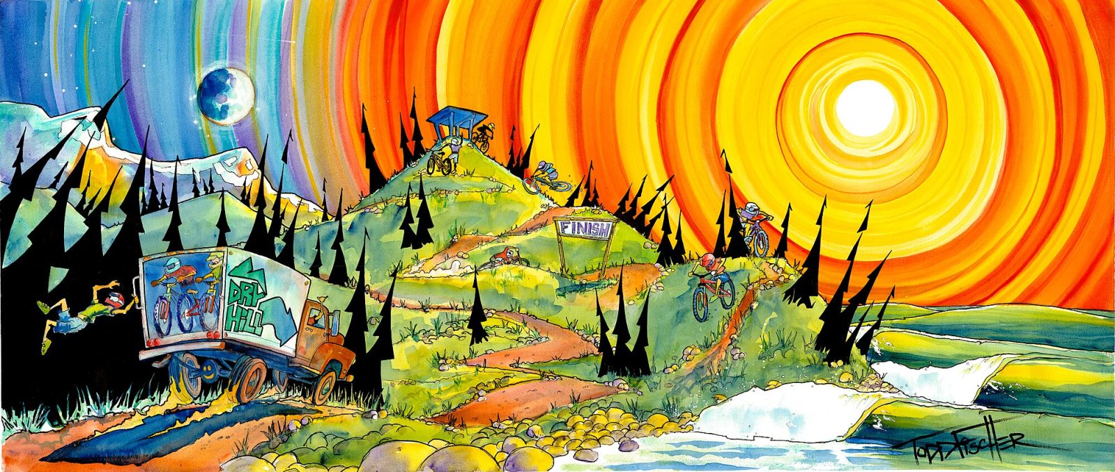 Dry Hill print