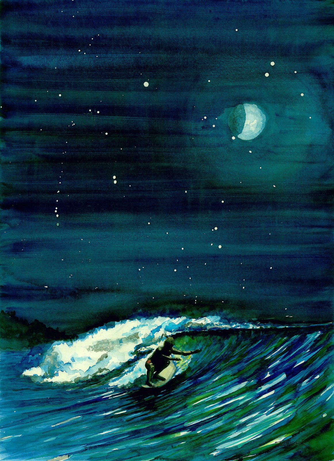 Evening Out print
