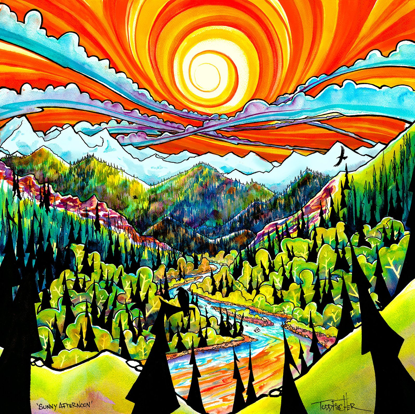 Sunny Afternoon print