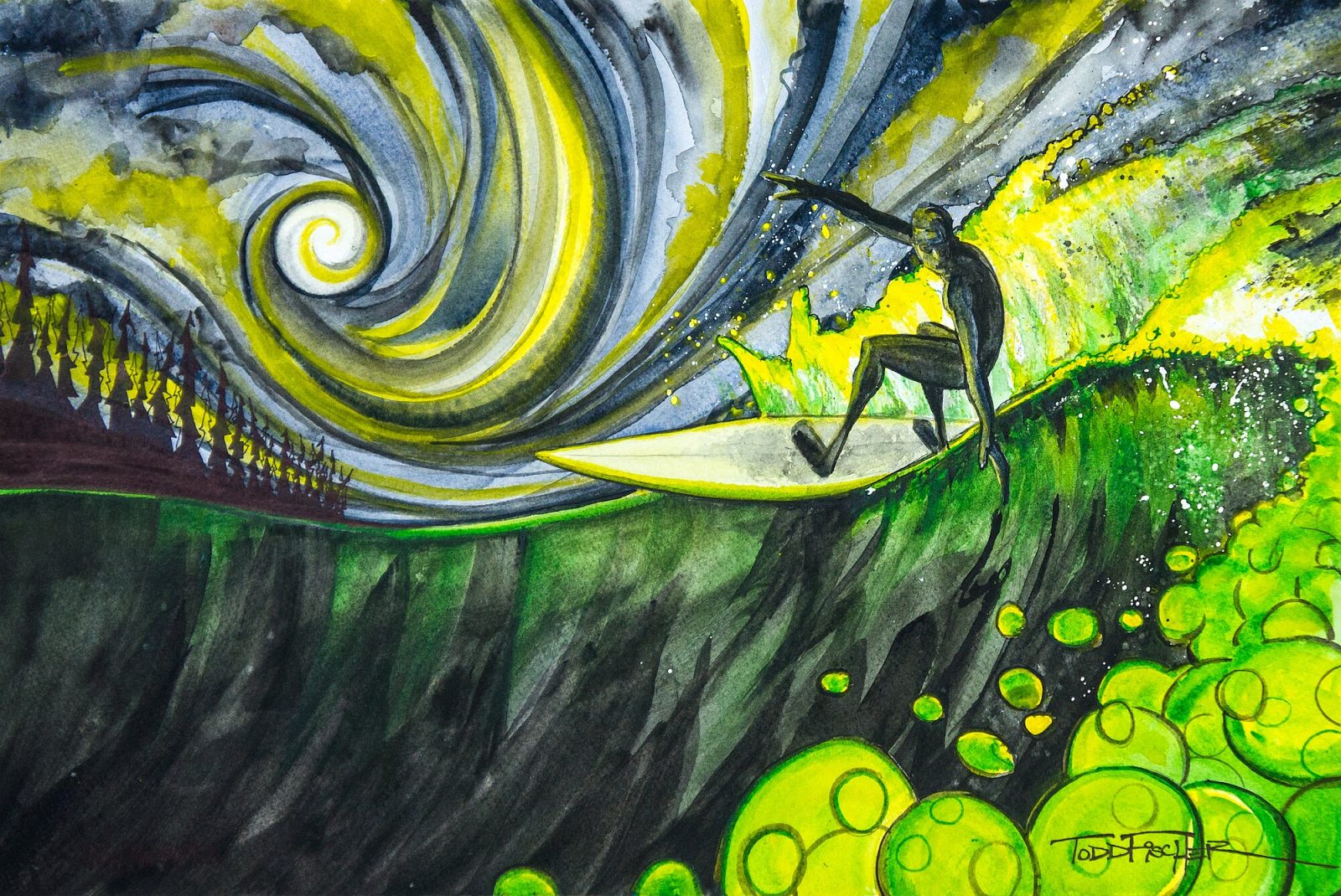 Turning Back print